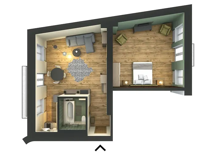 Ξενοδοχείο με διαμερίσματα Lux - Ernesta, Free Parking